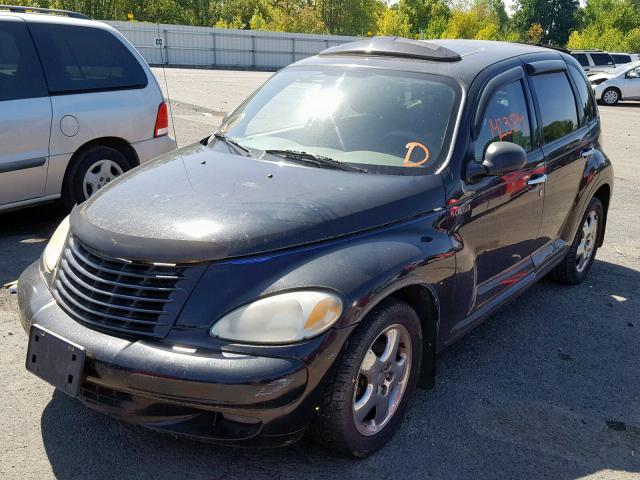 3C8FY68B32T313608 - 2002 CHRYSLER PT CRUISER BLACK photo 2