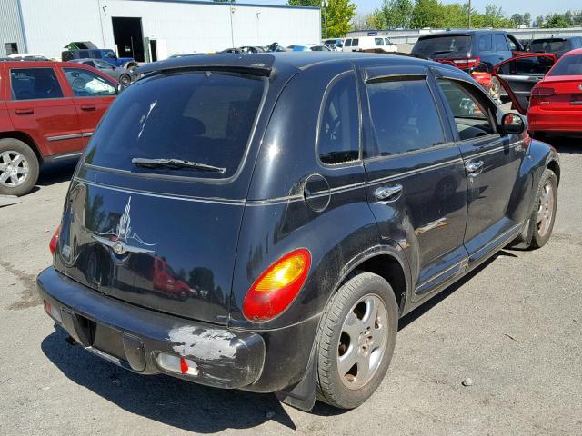 3C8FY68B32T313608 - 2002 CHRYSLER PT CRUISER BLACK photo 4