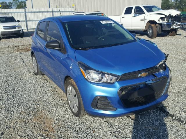 KL8CB6SA8HC794765 - 2017 CHEVROLET SPARK LS BLUE photo 1