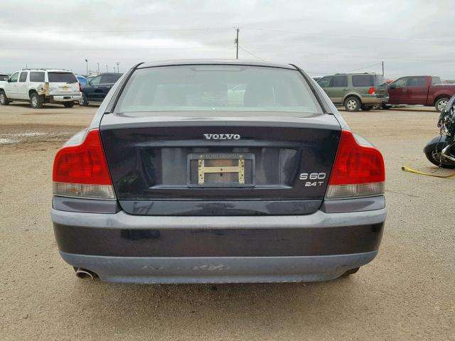 YV1RS58D612083889 - 2001 VOLVO S60 2.4T BLACK photo 10