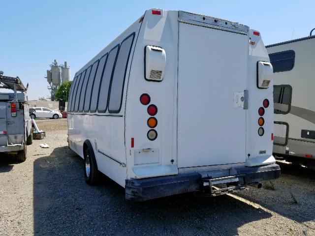 1FDWE45F73HA62612 - 2003 FORD ECONOLINE WHITE photo 3