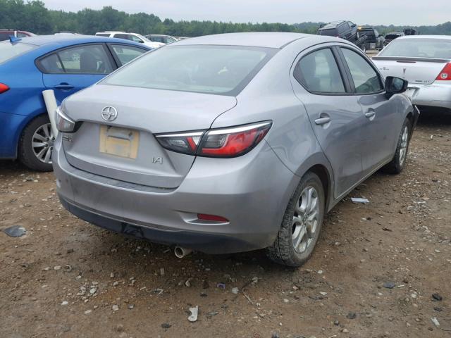 3MYDLBZV5GY102608 - 2016 TOYOTA SCION IA SILVER photo 4