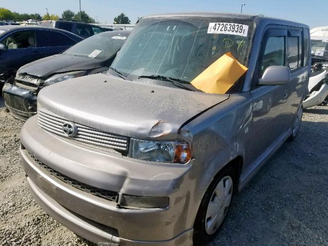 JTLKT324664053454 - 2006 TOYOTA SCION XB 灰色 照片 2