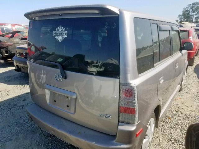 JTLKT324664053454 - 2006 TOYOTA SCION XB 灰色 照片 4