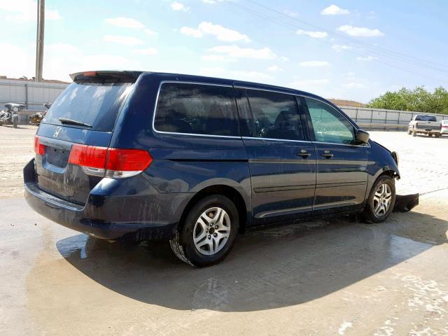 5FNRL3H22AB059897 - 2010 HONDA ODYSSEY LX BLUE photo 4