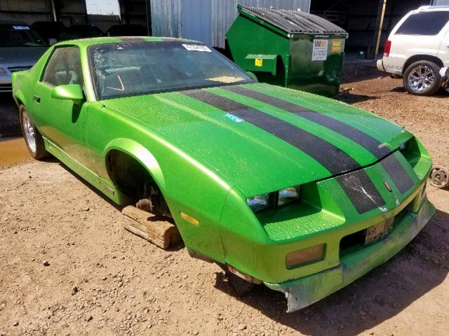 1G1FP23E2LL134142 - 1990 CHEVROLET CAMARO RS GREEN photo 1