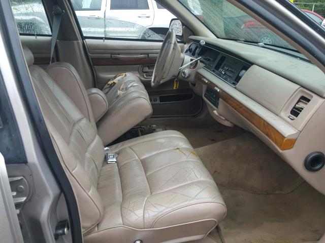 2MELM75W6RX692818 - 1994 MERCURY GRAND MARQ BEIGE photo 5