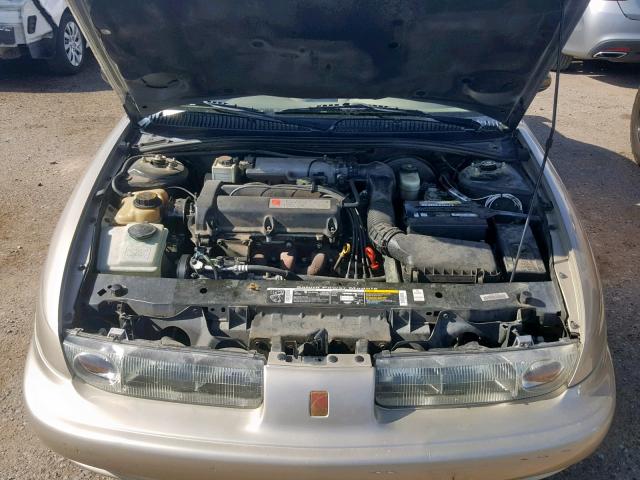 1G8ZK5276XZ347311 - 1999 SATURN SL2 GOLD photo 7