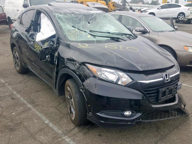 3CZRU6H58JG727487 - 2018 HONDA HR-V EX BLACK photo 1