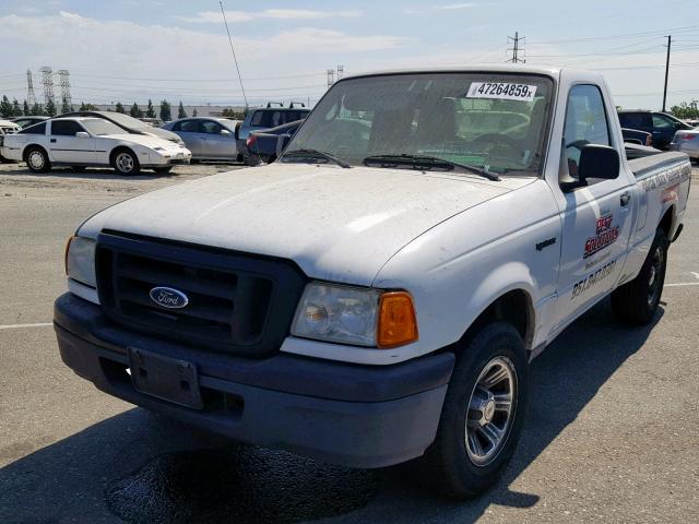 1FTYR10DX5PA80875 - 2005 FORD RANGER WHITE photo 2