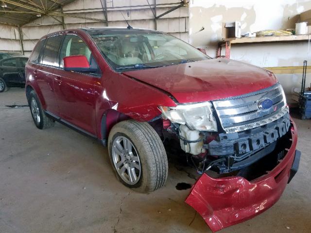 2FMDK49C17BA70479 - 2007 FORD EDGE SEL P RED photo 1