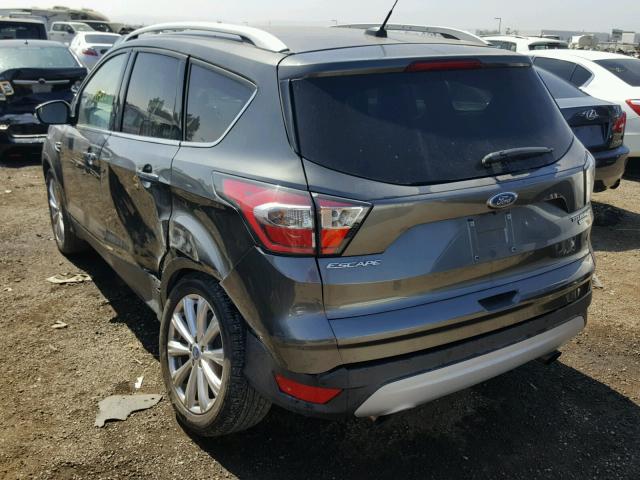 1FMCU0J97HUA63353 - 2017 FORD ESCAPE TIT GRAY photo 3