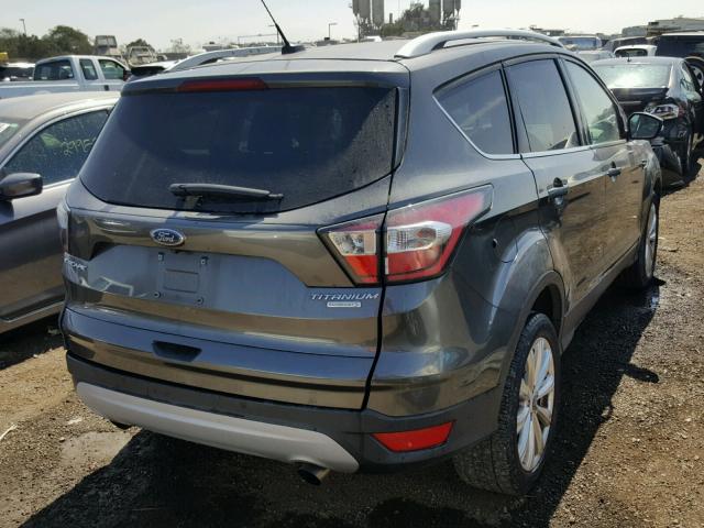 1FMCU0J97HUA63353 - 2017 FORD ESCAPE TIT GRAY photo 4