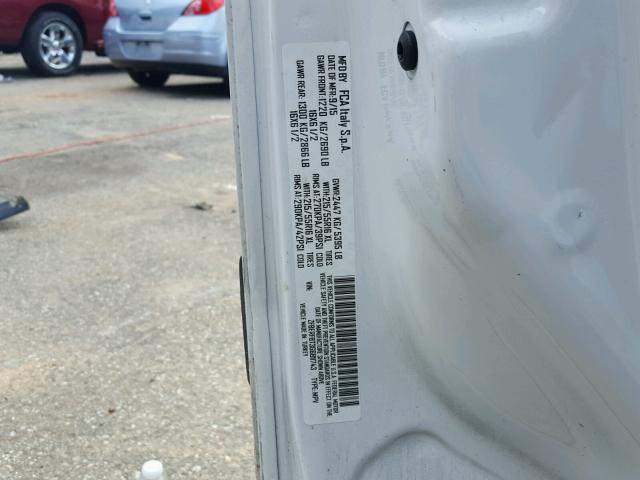 ZFBERFBT3G6B11743 - 2016 RAM PROMASTER 白色 照片 10