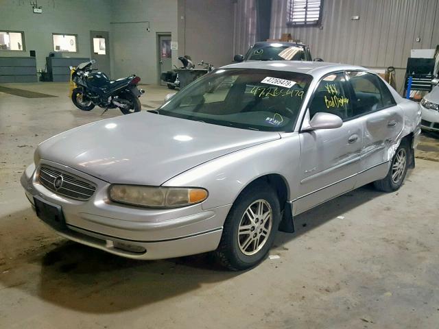 2G4WB52K711147790 - 2001 BUICK REGAL LS SILVER photo 2