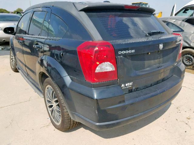 1B3HB48A19D217338 - 2009 DODGE CALIBER SX BLACK photo 3