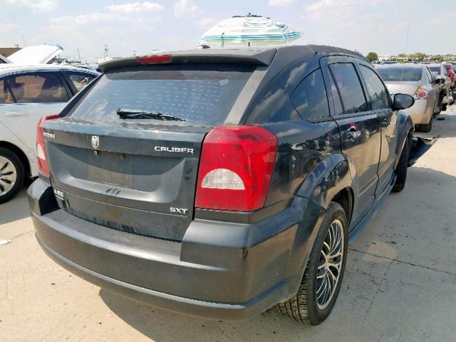 1B3HB48A19D217338 - 2009 DODGE CALIBER SX BLACK photo 4