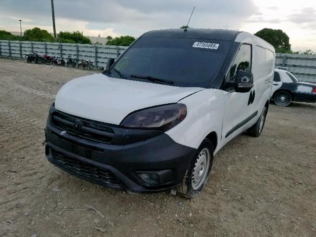 ZFBERFAB6H6E90179 - 2017 RAM PROMASTER WHITE photo 2
