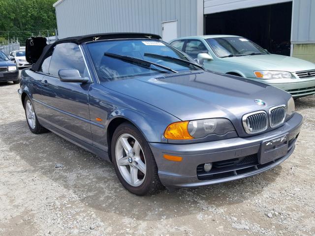 WBABS33442PG84421 - 2002 BMW 325 CI GRAY photo 1