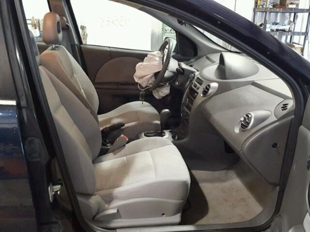 1G8AJ55F17Z118585 - 2007 SATURN ION LEVEL BLUE photo 5