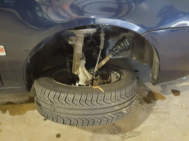 1G8AJ55F17Z118585 - 2007 SATURN ION LEVEL BLUE photo 9