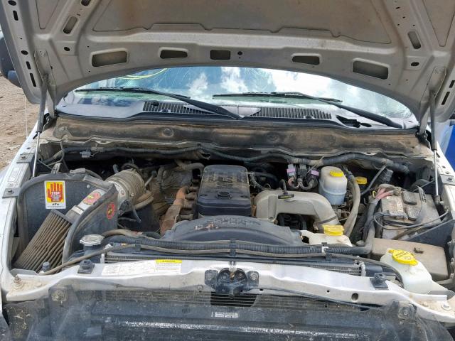 3D7KU28CX4G117051 - 2004 DODGE RAM 2500 S ვერცხლისფერი ფოტო 7