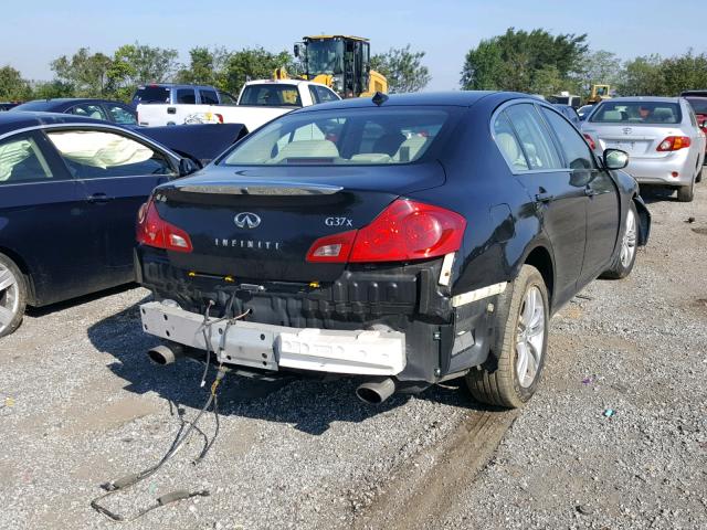 JN1CV6AR3BM411017 - 2011 INFINITI G37 BLACK photo 4