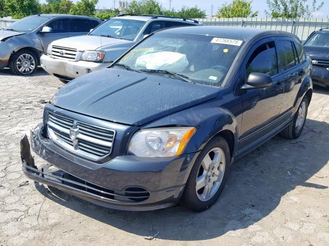 1B3HB48B08D685200 - 2008 DODGE CALIBER SX BLUE photo 2