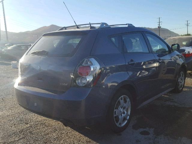 5Y2SP67059Z408483 - 2009 PONTIAC VIBE GRAY photo 4