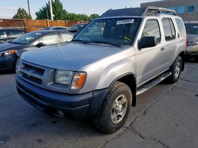 5N1ED28Y8YC561830 - 2000 NISSAN XTERRA XE SILVER photo 2