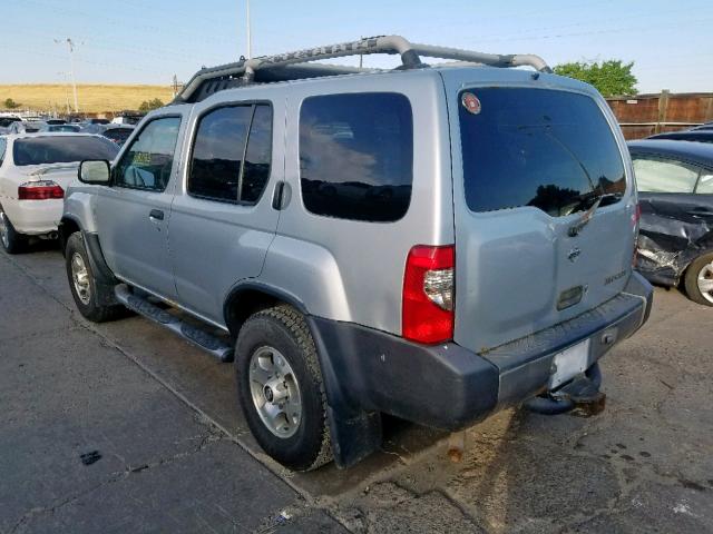 5N1ED28Y8YC561830 - 2000 NISSAN XTERRA XE SILVER photo 3