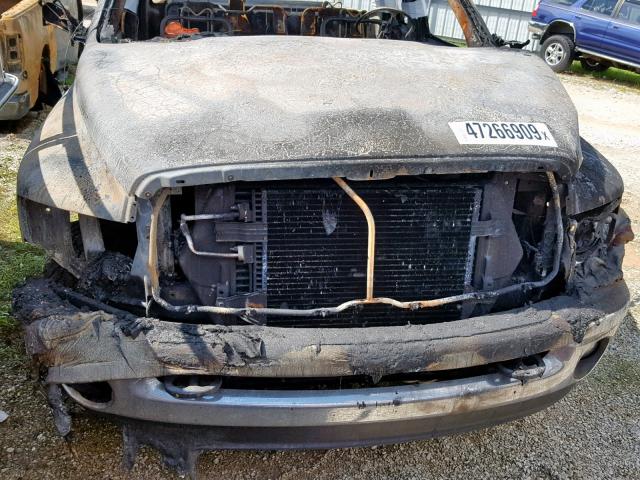 3D7KU28C74G213736 - 2004 DODGE RAM 2500 S დამწვარი ფოტო 7