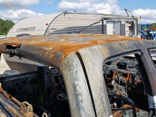 3D7KU28C74G213736 - 2004 DODGE RAM 2500 S დამწვარი ფოტო 9