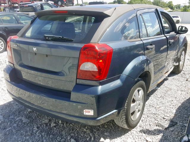 1B3HB28B18D571887 - 2008 DODGE CALIBER GREEN photo 4