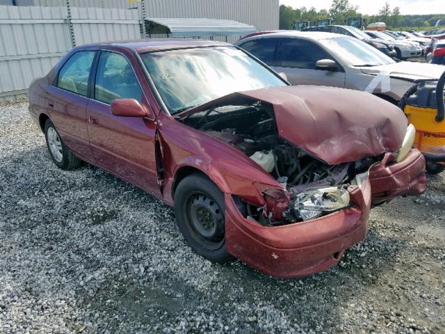 4T1BG22K81U831363 - 2001 TOYOTA CAMRY CE BURGUNDY photo 1