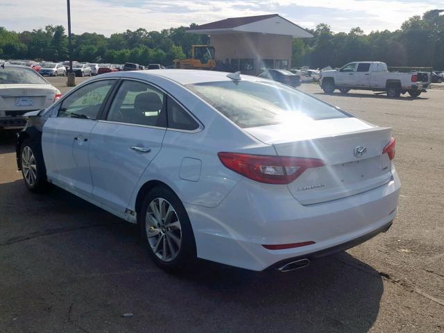 5NPE34AF5GH431938 - 2016 HYUNDAI SONATA SPO GRAY photo 3