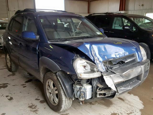 KM8JN72D88U762779 - 2008 HYUNDAI TUCSON SE BLUE photo 1