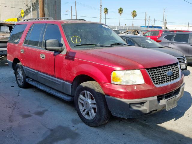 1FMPU13555LB05389 - 2005 FORD EXPEDITION BURGUNDY photo 1