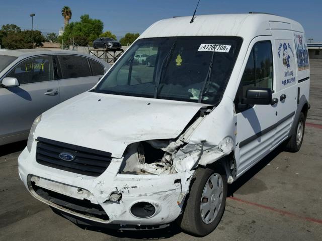 NM0LS7DN2DT150747 - 2013 FORD TRANSIT CO WHITE photo 2