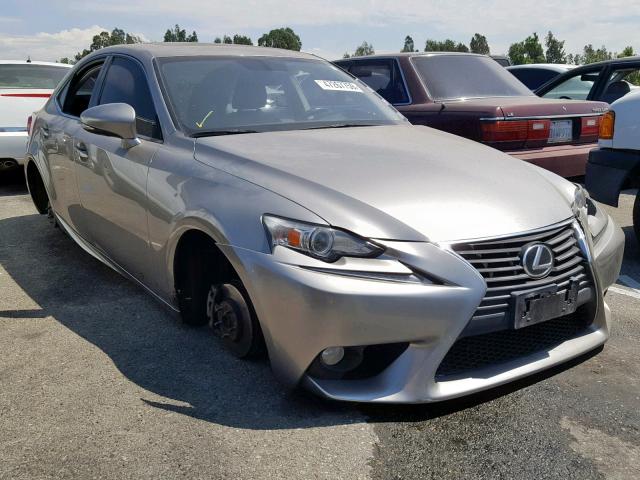 JTHBF1D27E5033479 - 2014 LEXUS IS 250 CHARCOAL photo 1