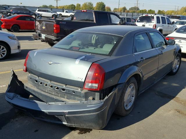 2C3AA53G45H668754 - 2005 CHRYSLER 300 TOURIN TEAL photo 4