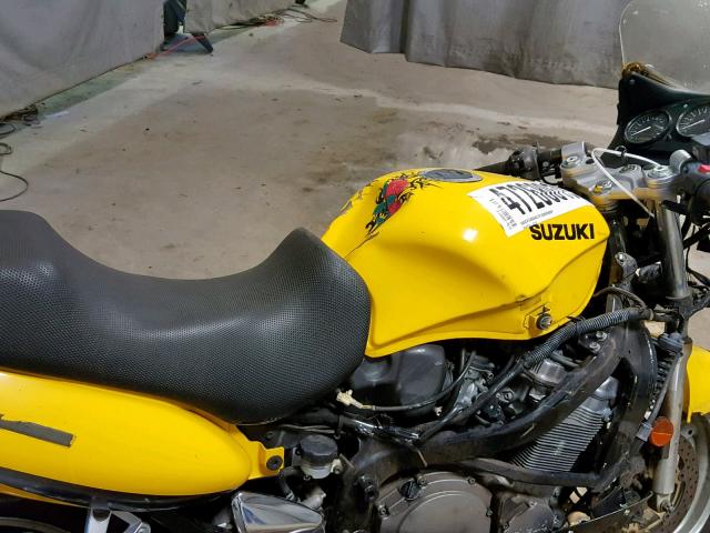 JS1GN79A012101897 - 2001 SUZUKI GSX600 F YELLOW photo 5