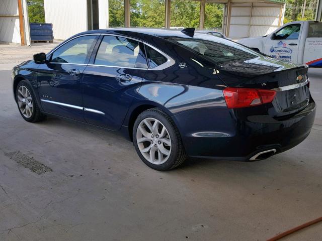 2G1105S36K9136224 - 2019 CHEVROLET IMPALA PRE BLUE photo 3