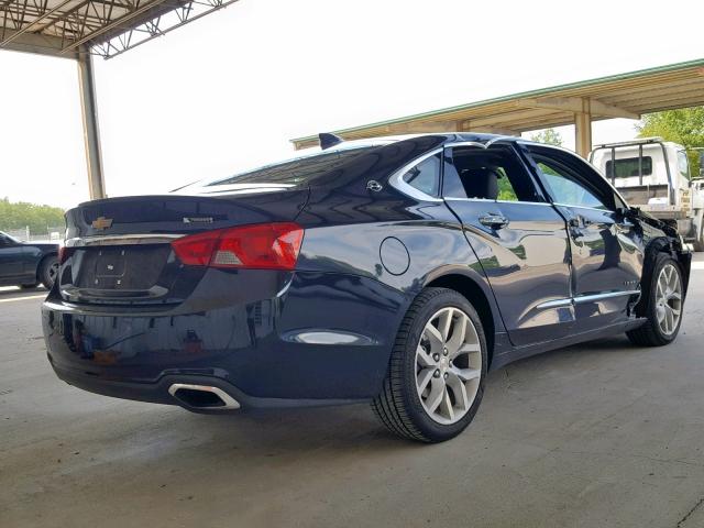 2G1105S36K9136224 - 2019 CHEVROLET IMPALA PRE BLUE photo 4