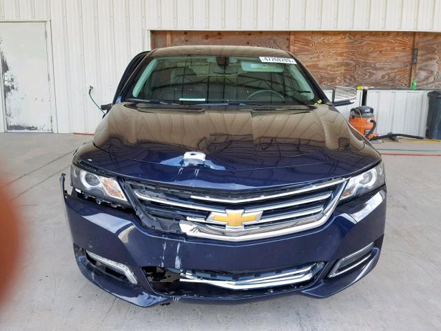 2G1105S36K9136224 - 2019 CHEVROLET IMPALA PRE BLUE photo 9