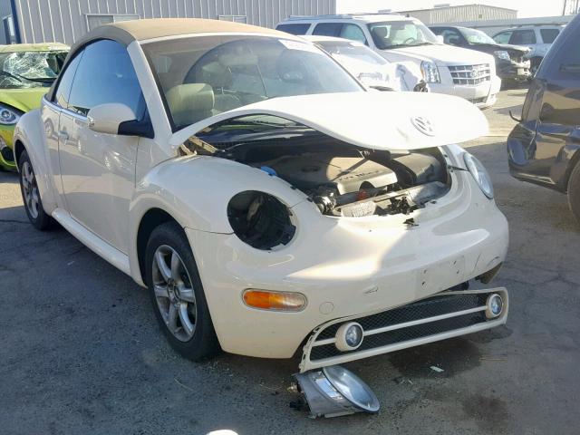 3VWCD31Y74M338826 - 2004 VOLKSWAGEN NEW BEETLE ბეჟი ფოტო 1