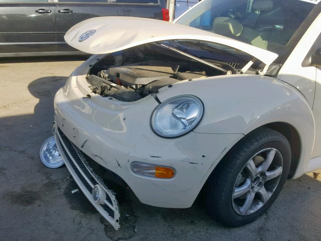 3VWCD31Y74M338826 - 2004 VOLKSWAGEN NEW BEETLE ბეჟი ფოტო 9