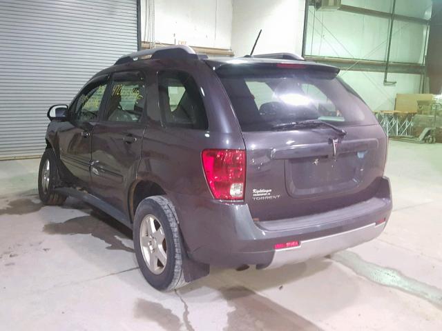 2CKDL63F076242096 - 2007 PONTIAC TORRENT GRAY photo 3