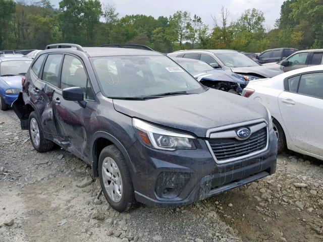 JF2SKACC6KH411391 - 2019 SUBARU FORESTER GRAY photo 1