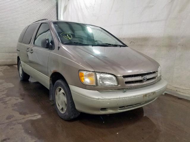 4T3ZF13C6WU024826 - 1998 TOYOTA SIENNA LE TAN photo 1